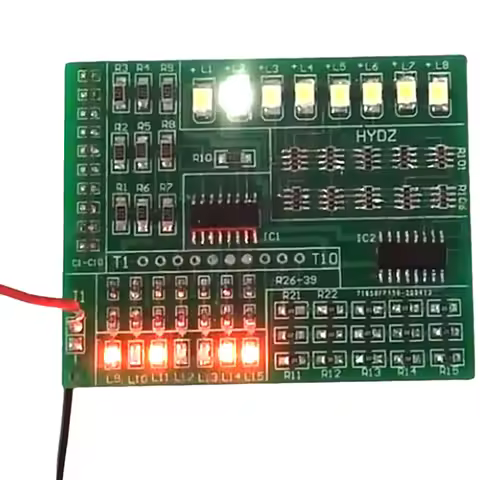 SMD SMT Soldering Practice Kit CD4060 74HC138 Led DIY Welding Skills Training Board Led Transistor S