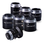 Machine Vision Lens 5MP Manual Iris Lens 4mm 6mm 8mm 12mm 16mm 25mm 35mm 50mm 75mm Fixed Focal F2.0 