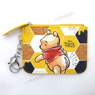 Disney Winnie the Pooh Poohbear Ezlink Card Pass Holder Coin Purse Key Ring