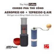 Travel Combo with Aeropress Go and 1Zpresso Q Air coffee grinder