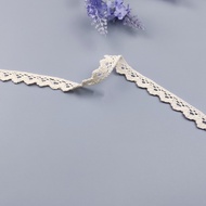1.5cm Dog Teeth Lace Lace Accessories Floating White Beige 1.5cm Cotton Thread Lace Jewelry Manufact