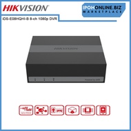 HIKVISION iDS-E08HQHI-B 8 channel 1080p 1U H.265 3K 5MP eSSD AcuSense HDMI VGA CCTV DVR 1TB 2 WEEKS