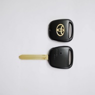 Car Alarm Remote Cover Toyota Wish Carina Corolla Estima Remote Key Blank Side 1 Button Case Shell