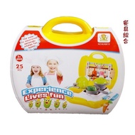 KITCHEN SUITCASE EXPERIENCE 25PCS - COOKING TOY