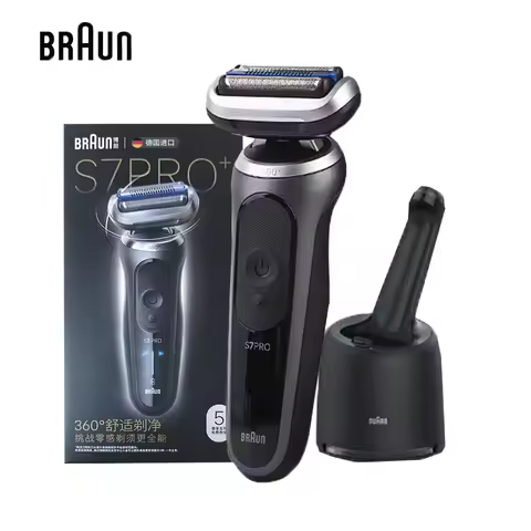 Braun Electric Shaver S7 Pro+ Shaver Floating Cutter Fast Charge Led Display Electric Razor 73-G8201