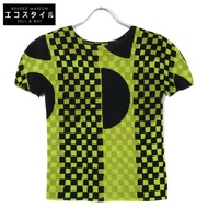 三宅一生 MI91FK626 黑色 x 黃色切割鋸 無標籤