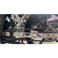 y15 KD dragster arm KINGDRAG SWING ARM Y15 V1 V2 Y15ZR CNC SWING ARM KD KING DRAG LOGO BIRU  STD PAN