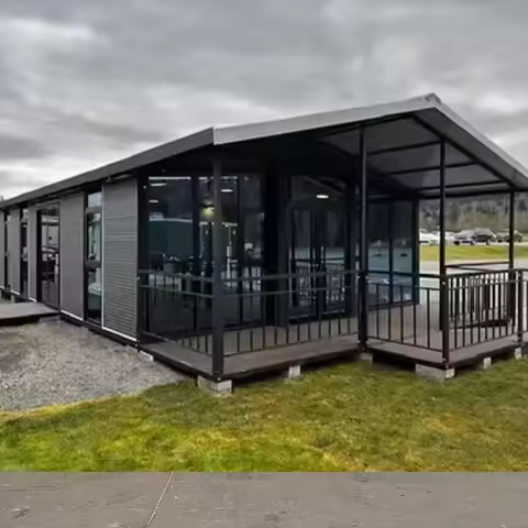 China 20FT 40FT Expandable Prefab Modular Homes Steel Prefabricated Container House Tiny Houses Vill