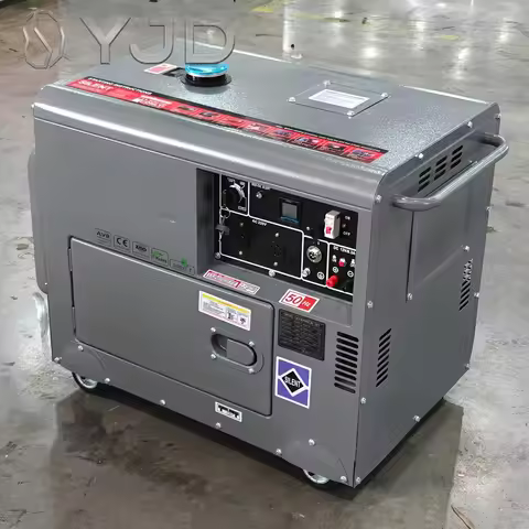 KATHER 5kw10kw Diesel Generator Set 3KVA 5KVA 8KVA 10KVA Portable Type Diesel Generator 50/60Hz Gens