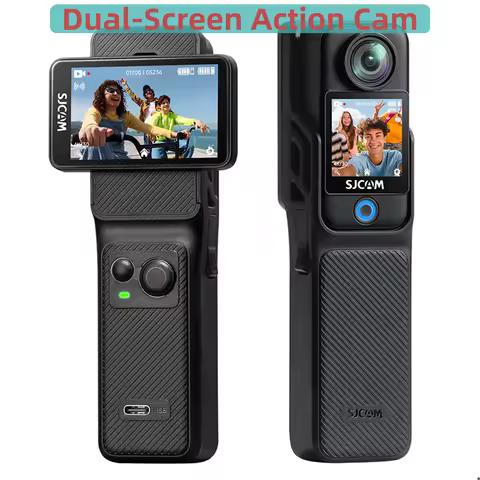 SJCAM C400 Dual Screen Action Camera Multi-purpose Flagship 4K Modular Sport Helmet for Taekwondo Da
