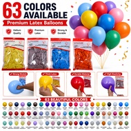[100PCS BULK] MASACOS 12 Inch 3.2g Premium Thick Latex Balloon Pastel Retro Party Pack