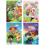 ASUH NOTEBOOK 4 DESIGN SAIZ A5 (Separuh A4)