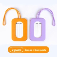 eTravel | Silicone Travel Tag with Name and Boarding Pass Holder