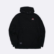 JAKET HOODIE GROOVE RHYME MILLENIUM OVER FIT BLACK ORIGINAL