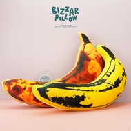 Bizzarpillow Banana Fruit Pillow Size L One Side BZ041