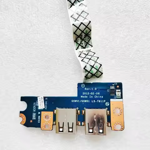 USB Board For Acer For Acer Aspire V3-551G V3-571G V3-531G E1-521 E1-531 E1-571 5750 5750G Laptop US