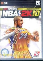 PC遊戲電玩《 NBA 2K10 英文版 》全新未拆封【少年維特遊戲站】