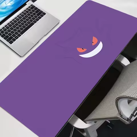 Mouse Pad Anime Gamer Large XXL Tablet Varmilo Keyboard Carpet Kawaii Gaming Gengar Pokemon Pikachu 