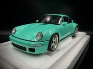 【收藏模人】Almost Real RUF SCR Porsche 2018 薄荷綠 1/18 1:18