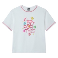 GIORDANO Women's Super Mario Cotton Polyester Crew Neck Short Sleeve Boyfriend Print Tee (05396304) 