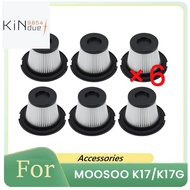 6 PCS HEPA Filter for  K17/K17G Sweeper Accessories Cleaner Parts Replacement