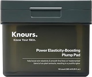 Knours Plump Pad | Natural Plant | Smooth Lines, Firming, Elasticity | Collagen Support | 2-in-1 Ton