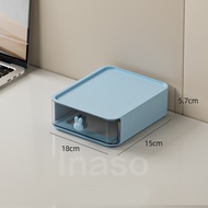 Inaso Rak Alat Tulis Kantor Organizer Meja Rias Tempat Make Up Kosmetik Storage Desktop Drawer Peral