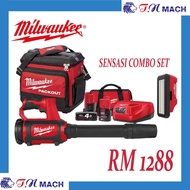 MILWAUKEE SENSASI COMBO SET (M12 BBL-OX , M12 PAL-O , 48-22-8302 PACKOUT JOBSITE COOLER BAG)