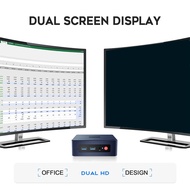 8G+128G Computer Host Mini S N5095 PC Quad-Core 4K UHD 11th Gen Processor N5095 Computer Host