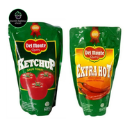 DELMONTE SAMBAL SAOS TOMAT 1KG REFILL/ DELMONTE EXTRA HOT &amp; TOMATO 1KG