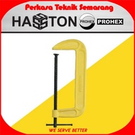 HASSTON PROHEX 0760-400 4 inch C-Clamp Wood Clamp