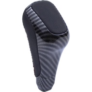MOTOKU ABS Carbon Fiber Leather Automatic Gear Shift Knob for Toyota 4Runner TRD Pro 2012-2024 Tundr