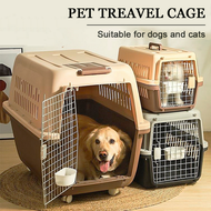 Pet carrier travel cage cat cage dog carrier cat carrier crates airline approved crate for dog