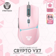 Fantech VX7 Crypto 8000 DPI Macro Pro Lightweight Gaming Mouse
