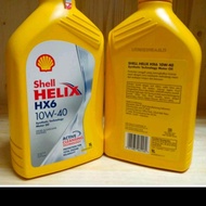 oli shell hx 6 - kemasan 1 liter