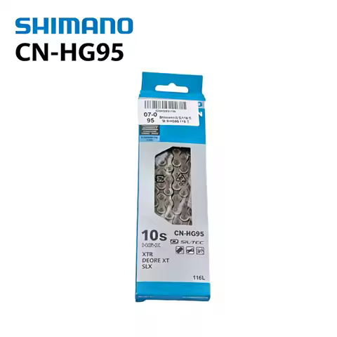 SHIMANO CN-HG95 Original Bicycle Chain 10 Speed MTB Road Bike Durable Alloy Steel Wear Resistant Cyc