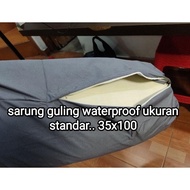 Standard size waterproof bolster case. aSt bolster protector