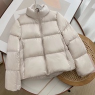 ● UNIQLO Fitting Room Winter Womens High-End Light Down Fluffy Jacket Glossy Jacket Coat Down Jacket