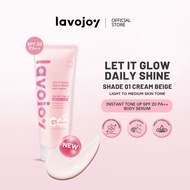 LAVOJOY - Tone Up Shade 01 Let It Glow Daily Shine Body Serum Instant Tone Up SPF 20 PA++++ Shade 00