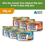 Blue Bay Corned Tuna 85g 3pcs & Hot & Spicy 85g 3pcs