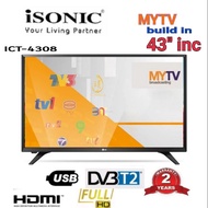 TCL 43'' AnroidTV 43S5400A /iSONIC ICT-4010 40''with DVBT2