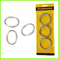 ◰ ☩  ⏋ 3pcs Galvanized Iron Wires GI Wire Kawad Alambre