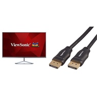 VX3276-MHD 32 Inch 1080p Widescreen IPS Monitor with Ultra-Thin Bezels, Screen Split Capability HDMI