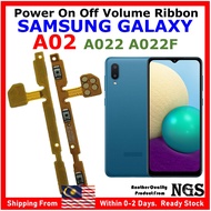 ORl NGS Brand Power On Off Volume Flex Cable Ribbon Compatible For SAMSUNG Galaxy A02 / SAMSUNG Gala
