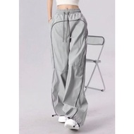 Women's Wide Leg Jogger Pants - Stylish CMRCK Baggy Track Pants