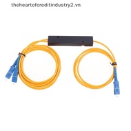 # thehear # PLC Splitter  APC 1X2 PLC Singlemode Fiber Optical Splitter /UPC PCL Splitter Internalpu