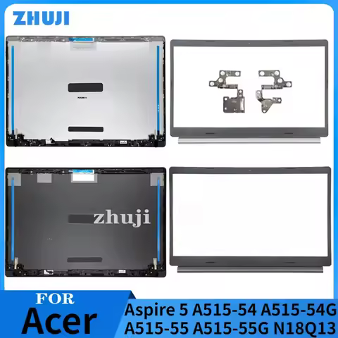 New Original LCD Back Cover Front Bezel HInges Top Screen Back Cover For Acer Aspire 5 A515-54 A515-