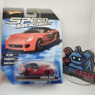 MERAH [ Rare Item] Hotwheels Speed Machines Ferrari 599xx | Red Red Color | Very Hard to Find | Deta