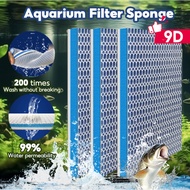 《Ready Stock Msia》8D/9D/12D Aquarium Filter Cotton High Density Fish Tank Filter Sponge Pad