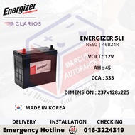 ENERGIZER SLI NS60 | 46B24R CAR BATTERY